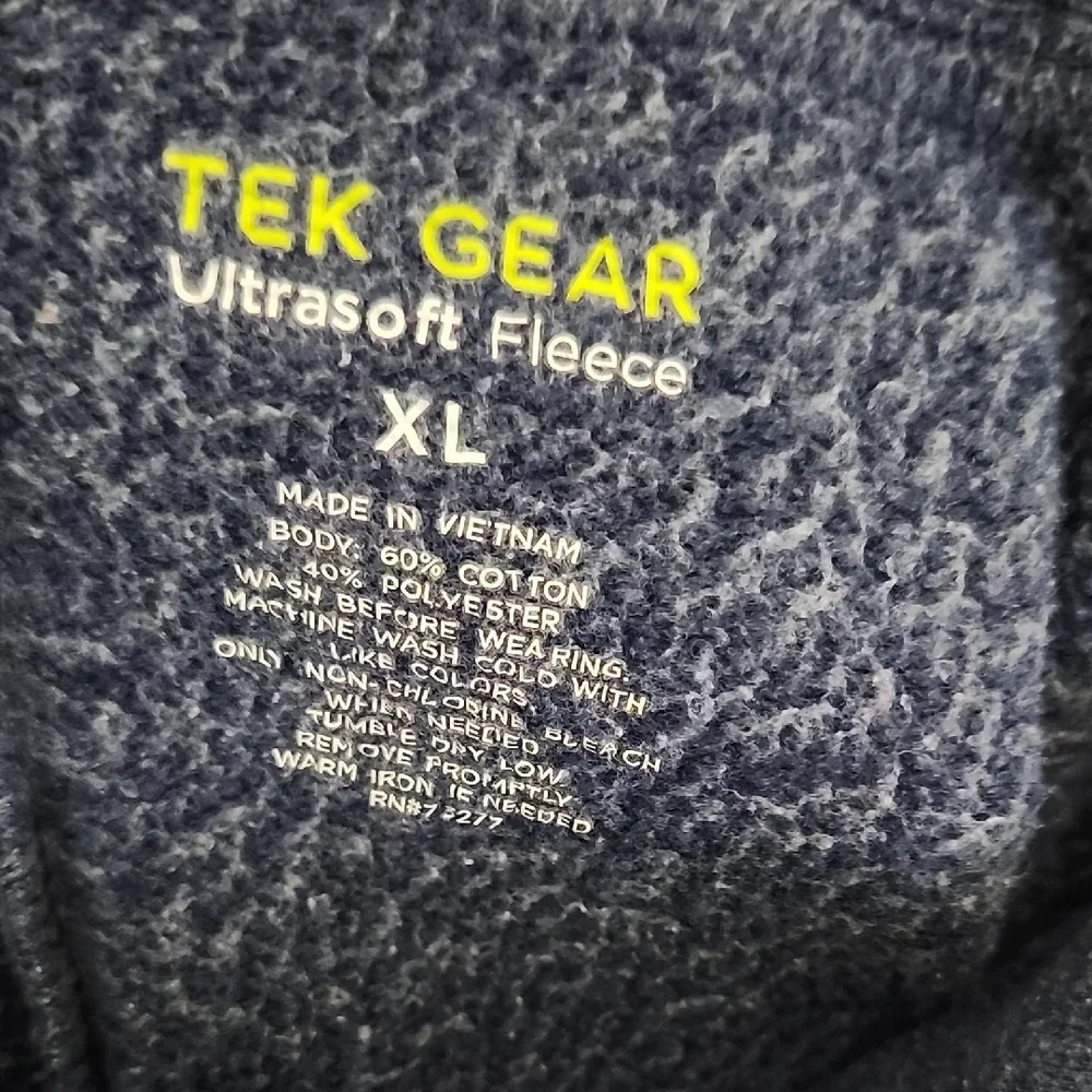 Tek Gear Blue and Cream Sweatpants Joggers - Picture 2 of 10